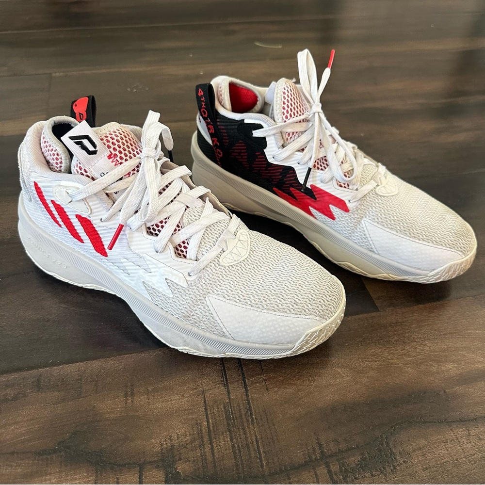 Mens Adidas Damian Lillard 4th Quarter KO DAME TIME EUC Size 8